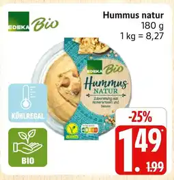 Marktkauf Edeka bio hummus natur Angebot