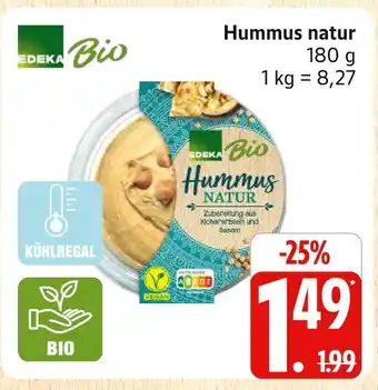 Marktkauf Edeka bio hummus natur Angebot