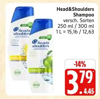 Marktkauf Head&shoulders shampoo Angebot