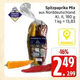 Marktkauf Unsere heimat spitzpaprika mix Angebot