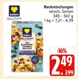 Marktkauf Edeka herzstücke backmischungen Angebot