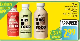 Marktkauf Yfood fruity strawberry Angebot