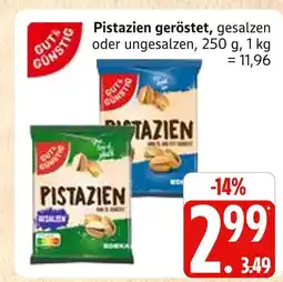 Marktkauf Gut & günstig pistazien geröstet gesalzen Angebot