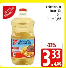 Marktkauf Gut & günstig frittier- & brat-öl Angebot