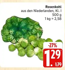 Marktkauf Rosenkohl Angebot