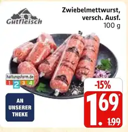 Marktkauf Gutfleisch zwiebelmettwurst Angebot
