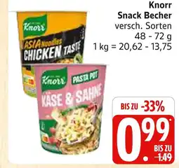 Marktkauf Knorr snack becher chicken taste Angebot
