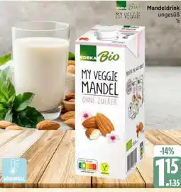 Marktkauf Edeka bio my veggie mandel Angebot