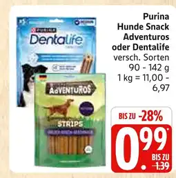 Marktkauf Purina hunde snack adventuros Angebot