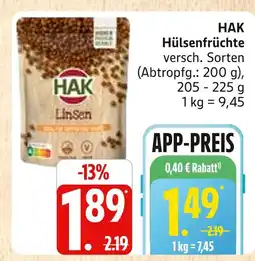 Marktkauf Hak hülsenfrüchte Angebot