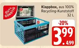 Marktkauf Gut & günstig klappbox Angebot