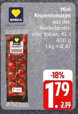 Edeka Edeka mini rispentomaten Angebot