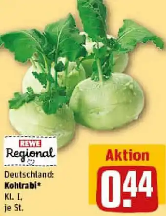 REWE Kohlrabi Angebot