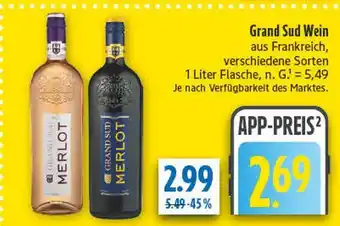diska Grand sud merlot rosé Angebot