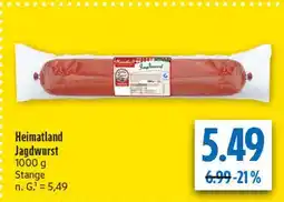 diska Heimatland jagdwurst Angebot
