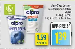 diska Alpro soya-joghurt heidelbeere Angebot