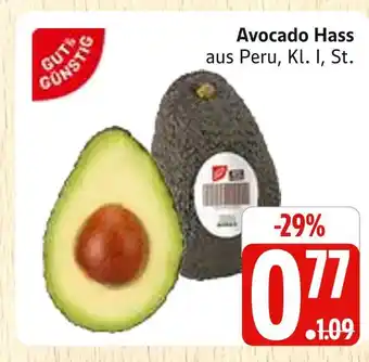 Marktkauf Gut & günstig avocado hass Angebot