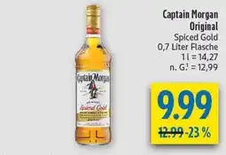 diska Captain morgan original spiced gold Angebot