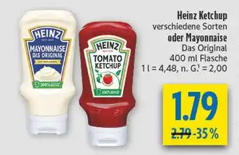 diska Heinz tomato ketchup Angebot