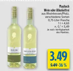 diska Maybach riesling trocken Angebot