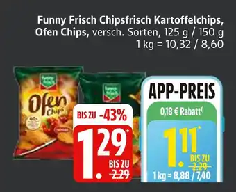 Edeka Funny frisch chipsfrisch kartoffelchips Angebot