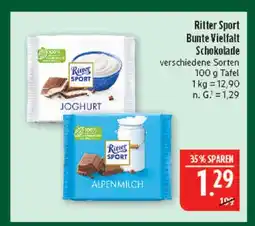 Marktkauf Ritter sport bunte vielfalt schokolade Angebot
