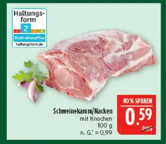 Marktkauf Schweinekamm/nacken Angebot