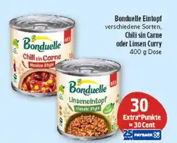 Marktkauf Bonduelle chili sin carne oder linsen curry Angebot
