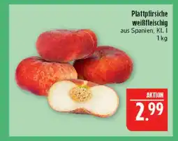 Marktkauf Plattpfirsiche weißfleischig Angebot