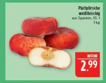 Marktkauf Plattpfirsiche weißfleischig Angebot