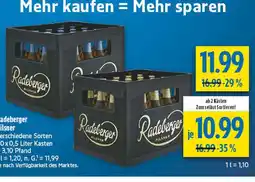 diska Radeberger pilsner Angebot