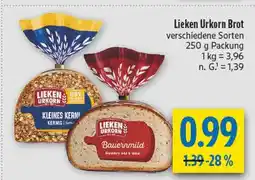 diska Lieken urkorn kleines kernig Angebot