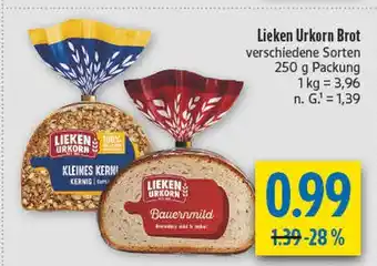 diska Lieken urkorn kleines kernig Angebot