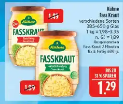 Marktkauf Kühne fass kraut Angebot