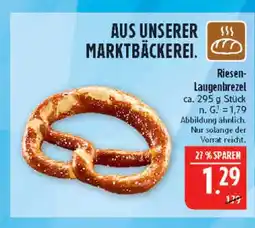 Marktkauf Riesen-laugenbrezel Angebot
