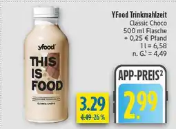 diska Yfood trinkmahlzeit classic choco Angebot