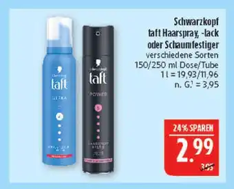 Marktkauf Schwarzkopf taft haarspray ultra Angebot