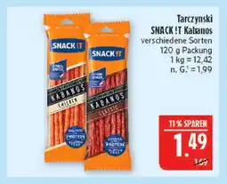Marktkauf Tarczynski snack it kabanos chicken Angebot