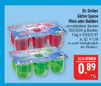 Marktkauf Dr. oetker götter speise minis Angebot