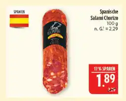 Marktkauf Spanische salami chorizo Angebot
