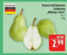 Marktkauf Bayerische/fränkische tafelbirnen williams christ Angebot