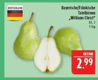 Marktkauf Bayerische/fränkische tafelbirnen williams christ Angebot