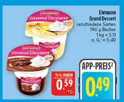 Marktkauf Ehrmann grand dessert vanille Angebot