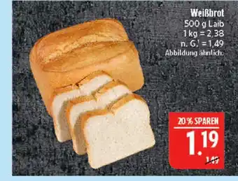 Marktkauf Weißbrot Angebot