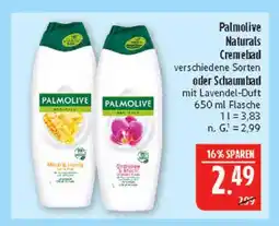 Marktkauf Palmolive naturals cremebad milch & honig Angebot