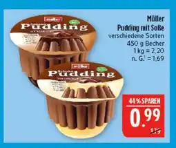 Marktkauf Müller pudding mit soße Angebot
