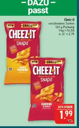Marktkauf Cheez-it snap'd double cheese Angebot