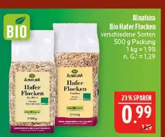 Marktkauf Alnatura bio hafer flocken Angebot