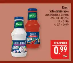 Marktkauf Knorr schlemmersauce knoblauch Angebot