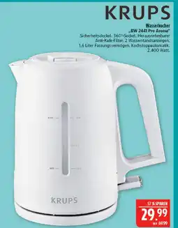 Marktkauf Krups wasserkocher bw 2441 pro aroma Angebot